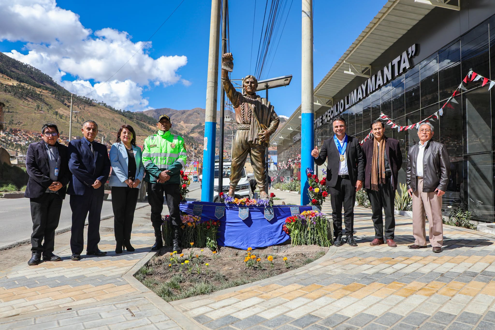 La Municipalidad Provincial rinde homenaje a un héroe de la patria y de Tarma.